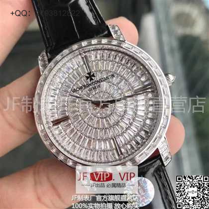 江诗丹顿（Vacheron Constantin)传承系列机械男表，和原装一样尺寸一样重量！42mm x 6mm，超薄机械表，搭载原装进口9015机械机芯