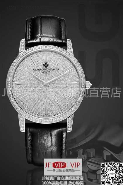 N江诗丹顿（Vacheron Constantin)传承系列机械男表，和原装一样尺寸一样重量！42mm x 6mm，超薄机械表，搭载原装进口9015机械机芯