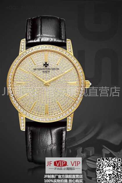 N江诗丹顿（Vacheron Constantin)传承系列机械男表，和原装一样尺寸一样重量！42mm x 6mm，超薄机械表，搭载原装进口9015机械机芯