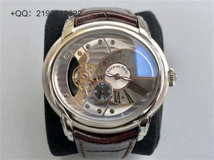 彼千禧系列15350款男装腕表，一款上手才知道靓的耐看型手表。不惜重金原装开模