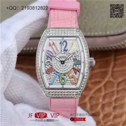 ABF法穆兰Franck·Muller V32 系列，女士腕表，硅胶表带，石英机芯，密底。