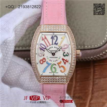 ABF法穆兰Franck·Muller V32 系列，女士腕表，硅胶表带，石英机芯，密底