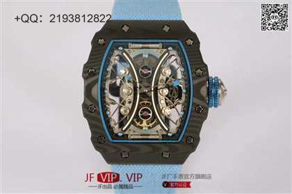 KV理查德米勒【RICHARD MILLE】RM53-01 这款腕表充满动感与活力。表壳由极为坚固抗震防损的TPT碳纤维加工制成，碳纤维